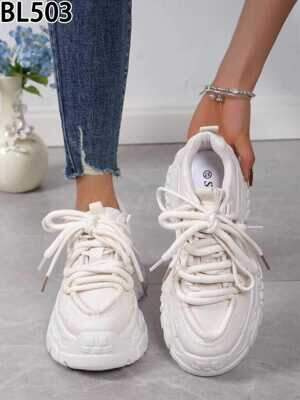 Buty sportowe damskie BL503.BEIGE (36/41,12par)