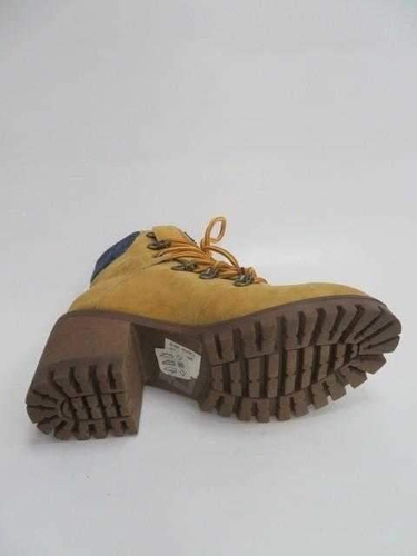 Botki damskie 7AA021-6.YELLOW (36/41,12par)