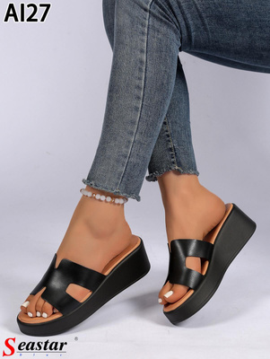 Klapki damskie AI27.BLACK (36/41,12par)