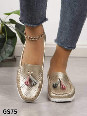 Balerinki damskie 7AGS75.GOLD (36/41,12par)