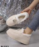 Botki damskie 7ABL553.BEIGE (36/41,12par)