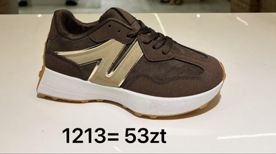 Buty sportowe damskie 7A1213.COFFEE (36/41,12par)
