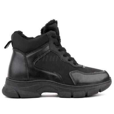 Botki damskie RM34-2.BLACK (37/41,12par)