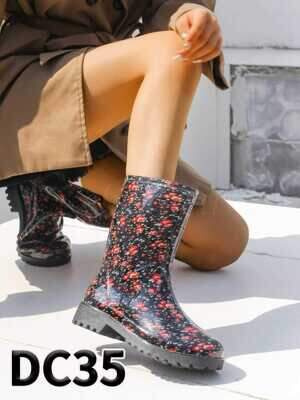 Kalosze damskie DC35.BLACK (36/41,12par)