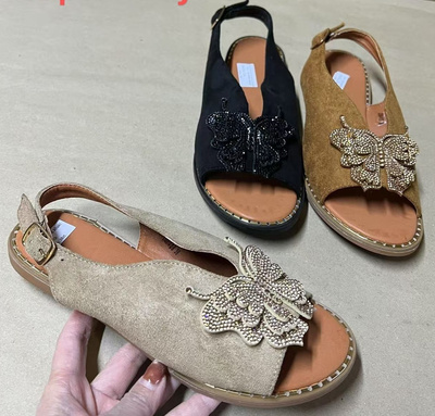 Sandały damskie D408.KOLORDOWYBORU (36/41,12par)