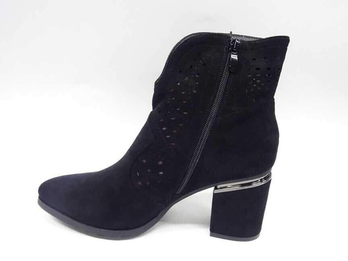 Botki damskie 7AH2321-1.BLACK (36/41,12par)