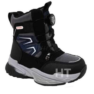 Trzewiki chłopięce 5A0554-B.GREY (33/38,8par)