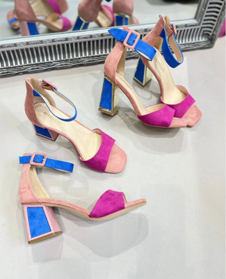 Sandały damskie   7AX8352.FUXIA (36/41,12par)