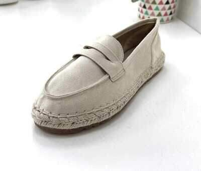 Mokasyny damskie 7ATL266-8.BEIGE (36/41,12par)