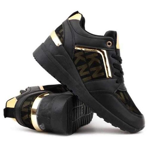 Botki damskie B891-7.BLACK/GOLD (36/41,12par)