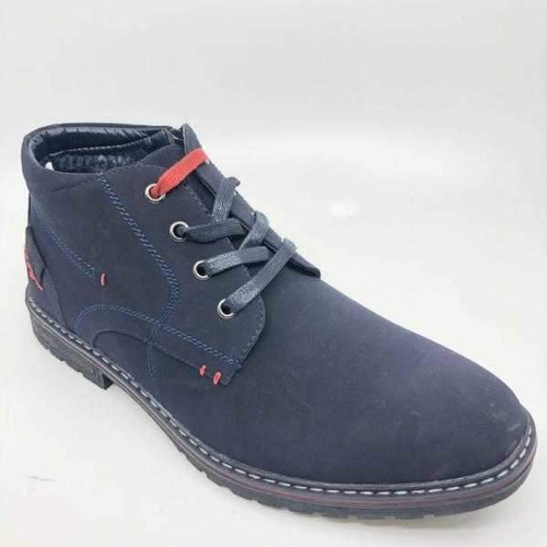 Trzewiki męskie A2010A-18.NAVY/RED (41/46,8par)