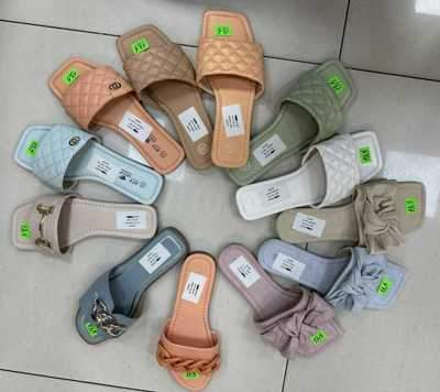 Klapki damskie 7ALS-97.KOLORDOWYBORU (36/41,12par)