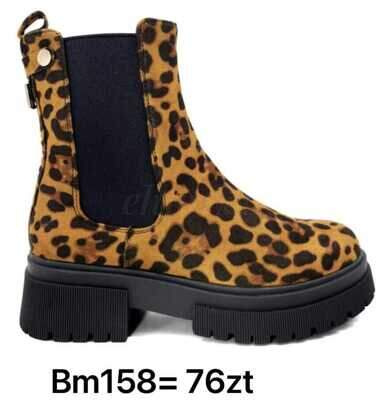 Botki damskie ocieplane 7ABM158.PANTERA (36/41,12par)