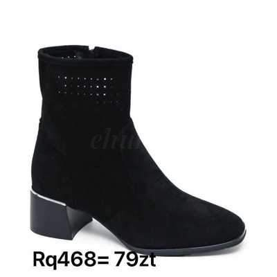 Botki damskie 7ARQ468.BLACK (36/41,12par)