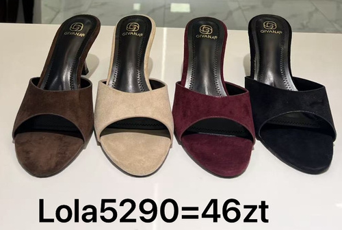 Klapki damskie LOLA5290.KOLORDOWYBORU (36/41,12par)