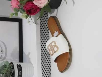 Klapki damskie 7AW97.WHITE (36/41,12par)