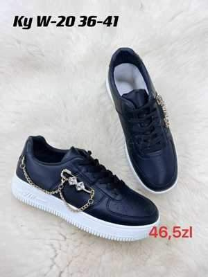 Buty sportowe damskie 7AW20.BLACK (36/41,12par)