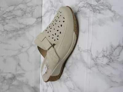 Klapki damskie 7AJ6-13.BEIGE (36/41,12par)