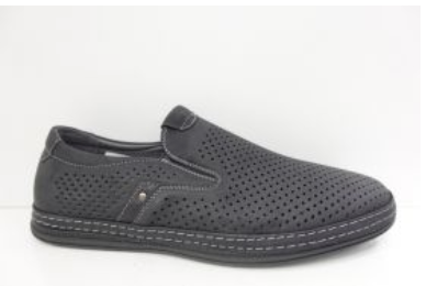 Półbuty męskie   9AU63302-1.BLACK  (40/46,8par)