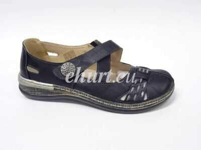 Balerinki damskie 7A9537-1.BLACK (36/41,12par)