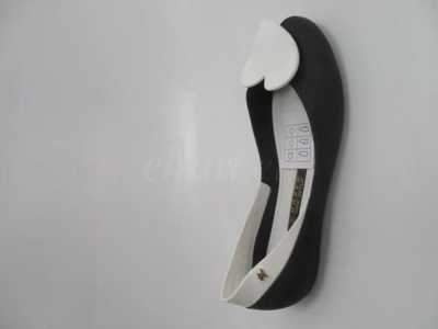 Balerinki damskie 7AKM95-1.BLACK/WHITE (36/41,12par)