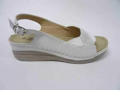 Sandały damskie 7A6092-2.WHITE (36/41,12par)