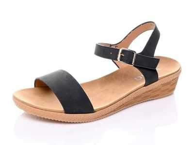 Sandały damskie 7ATL226.BLACK (36/41,12par)