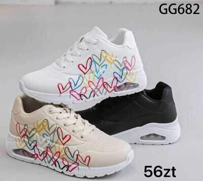 Buty sportowe damskie 7AGG682.KOLORDOWYBORU (36/41,12par)