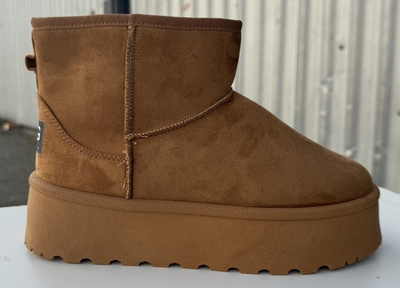 Botki damskie 1942.CAMEL (36/41,12par)