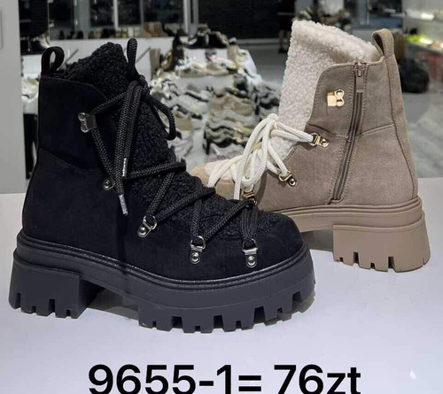 Botki damskie  7A9655-1.KOLORDOWYBORU (36/41,12par)