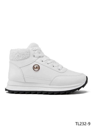Buty sportowe damskie TL232-9.WHITE (36/41,12par)