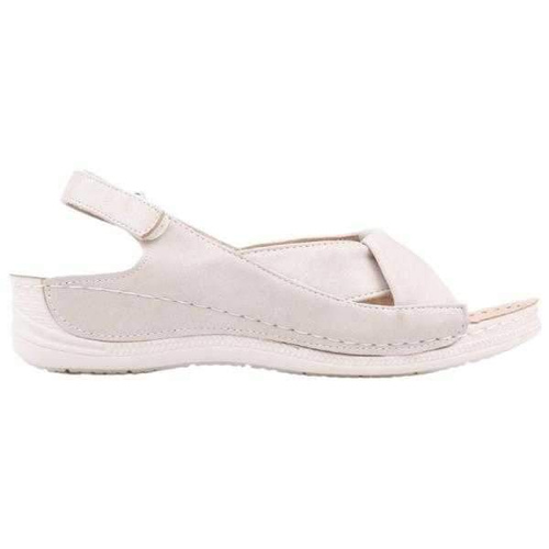 Sandały damskie DE989-3.BEIGE (36/41,12par)