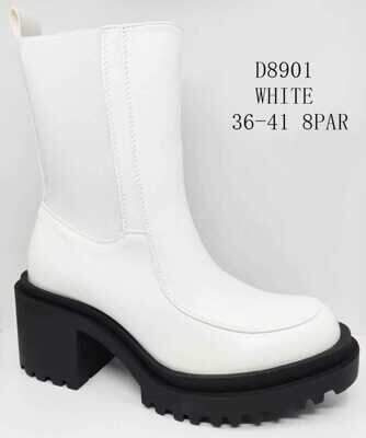 Botki damskie 7AD8901.WHITE (36/41,8par)