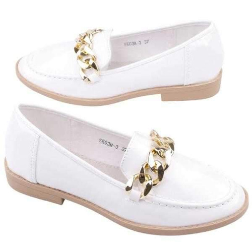 Balerinki damskie SK03M-3.WHITE (36/41,12par)