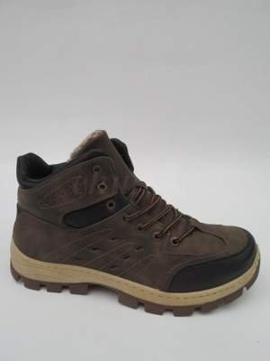 Trzewiki męskie 9AA208-8.BROWN (41/46,8par)