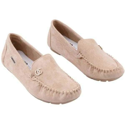 Balerinki damskie MH21-8.BEIGE (36/41,12par)