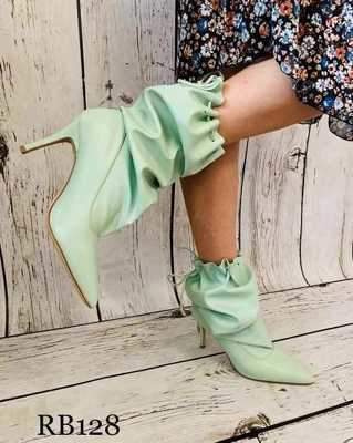 Kozaki damskie 7ARB128.GREEN (36/41,12par)