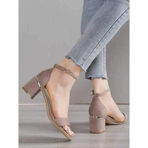 Sandały damskie 7AGG123.KHAKI (36/41,12par)