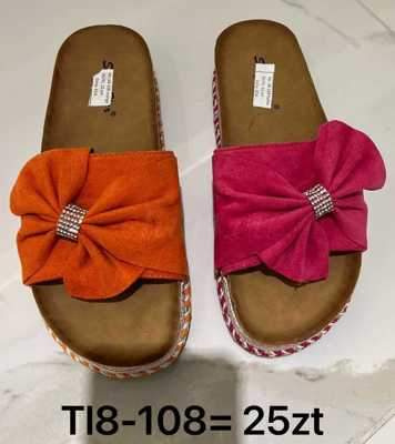 Klapki damskie 7ATI8-108.KOLORDOWYBORU (36/41,12par)