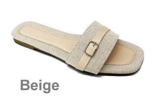 Klapki damskie  7AN75-60.BEIGE (36/41,12par)