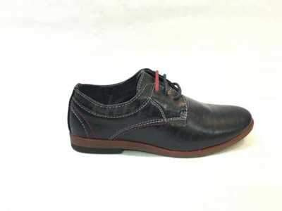 Półbuty chłopięce AB39AC-10.NAVY/RED (31/36,8par)