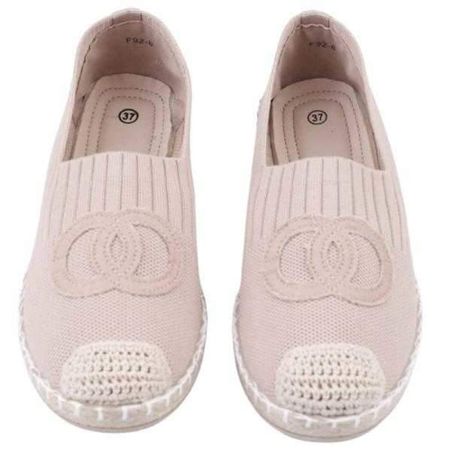 Balerinki damskie 7AF92-8.BEIGE (36/41,12par)