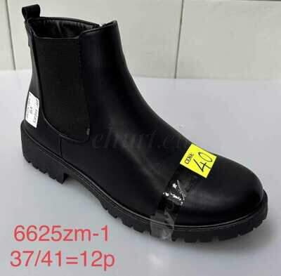 Botki damskie 7A6625ZM-1.BLACK (37/41,12par)