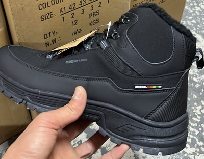 Trzewiki męskie  9AVA9058-1.BLACK  (41/46,12par)