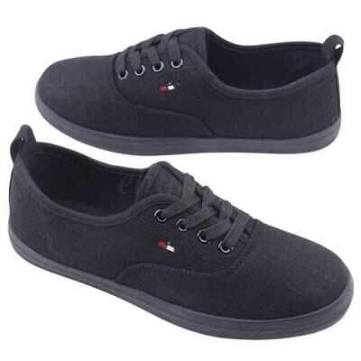 Trampki damskie F116-3.BLACK ( 36/41,12par)