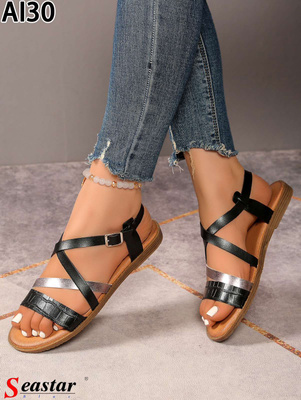 Sandały damskie AI30.BLACK (36/41,12par)