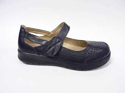 Balerinki damskie 7A7010-6.BLUE (36/41,12par)