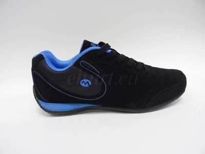 Buty sportowe damskie 7A9918-4.BLACK/BLUE (37/41,12par)