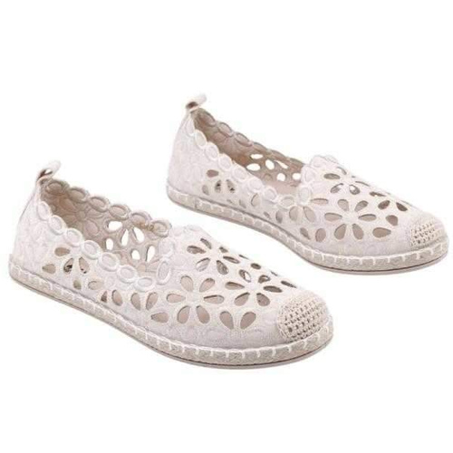 Balerinki damskie F112-4.BEIGE (36/41,12par)
