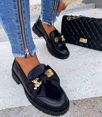 Półbuty damskie 7ALW102.BLACK 36/41,12par)